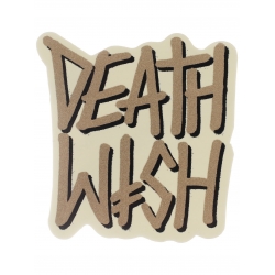 Deathwish Aufkleber Deathstack - Creme 