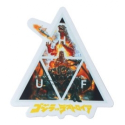 HUF Triangle - Godzilla sticker