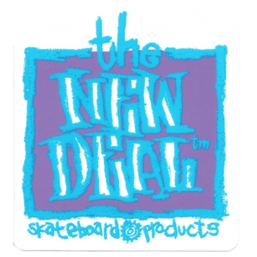 New Deal Napkin Purple Sticker