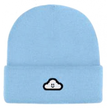 Thank You Cloudy Powder Blue Bonnet