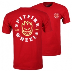 Spitfire Bighead Classic Cardinal t-shirt