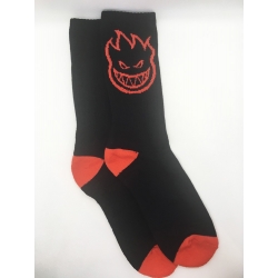Spitfire Bighead Black Red socks