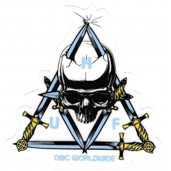 HUF Skull & Swords sticker