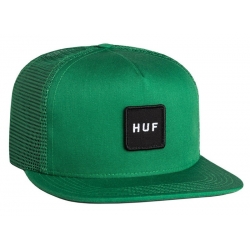 HUF Box Logo Trucker Green cap