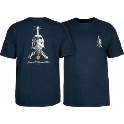 Powell Peralta Skull And Sword Navy S t-shirt