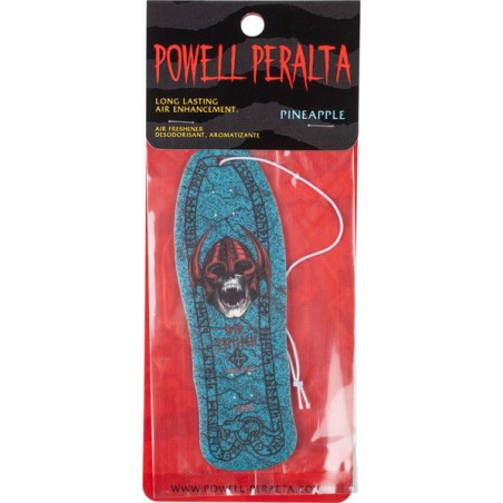 Accesorio Powell Peralta Air Freshener Welinder Skull Pineapple Blue