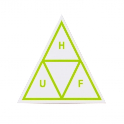 HUF Sticker Skate Core Logo Essentials Green 