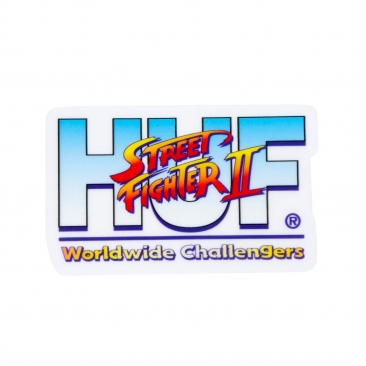HUF Street Fighter II Worldwide Challengers Sticker Skate