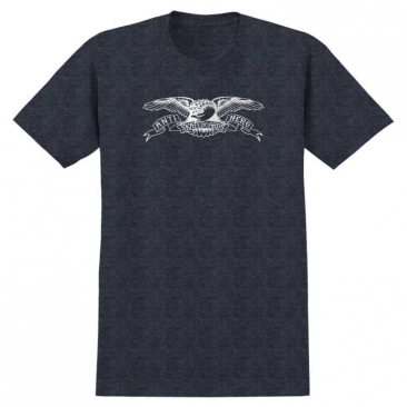 Anti-Hero Basic Eagle SS Navy Heather T-Shirt