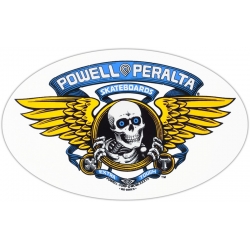 Powell Peralta Winged Ripper DC 5 Blue sticker