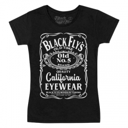 Black Flys Fly Daniels Girl Tee S t-shirt