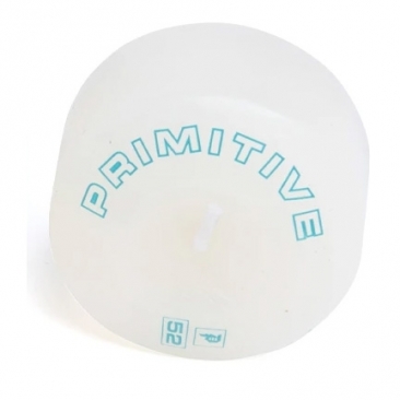 Primitive Skate Wheel Candle White Wax