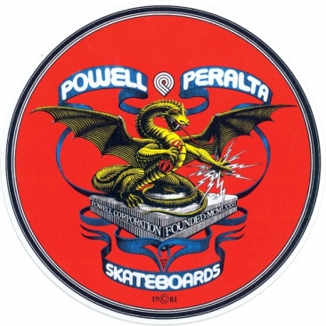 Powell Peralta Banner Dragon 4 Sticker