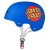 Helmet casque Classic Dot Blue + Mousses L/xl