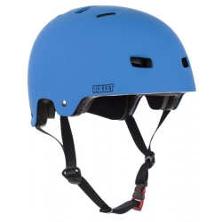Bullet Helmet Junior casque Enfant Blue Matt 49-54cm protections