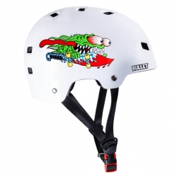 Bullet Helmet Junior casque Enfant Santa Cruz Slasher Wht protections