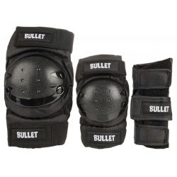 Bullet Junior Combo pack De Protections Enfant Black protections