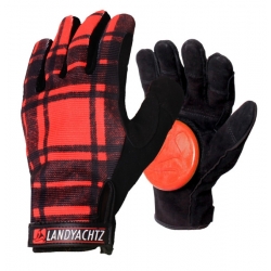 Landyachtz Gloves Plaid - Slide Pucks S protections