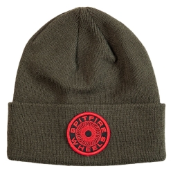 Spitfire Classic 87 Swirl Patch Olive Black Red beanie