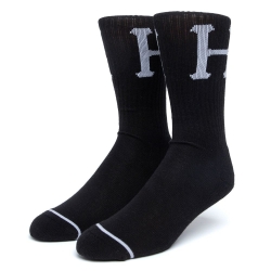 HUF Classic H Black White socks