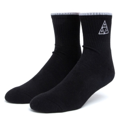 HUF Emb Triple Triangle Black socks
