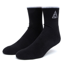 HUF Chaussettes Skate Emb Triple Triangle Black 