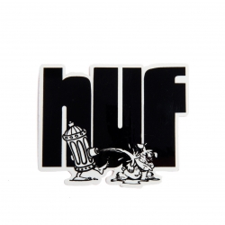HUF Hydrate Black sticker
