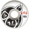 Pig 53mm Head Natural roues