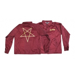 Thrasher Pentagram Coach Maroon S jacket