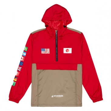 Flags Anorak Cyber Red M