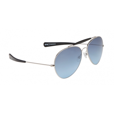 Spy Lunettes Crosstown Presidio Silver Black - Bluebird Lunettes de soleil
