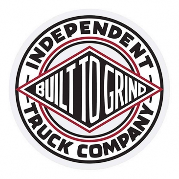 Independent BTG Summit 3 White Black Red Sticker