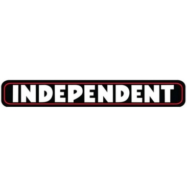 Independent Bar Black Sticker