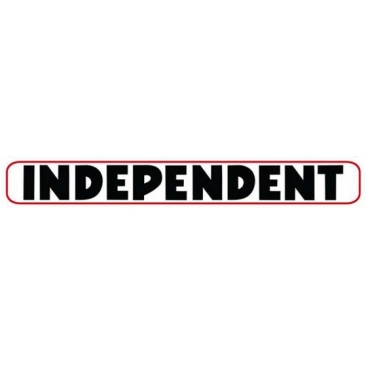 Independent Bar White Sticker