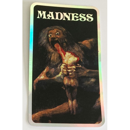 Pegatina Madness Insane Eater Mirror