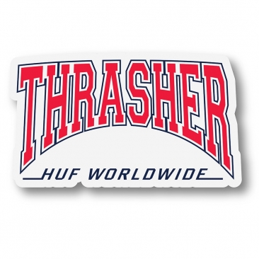 HUF High Point Red x Thrasher Sticker